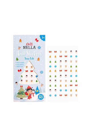 Miss Nella - Kış Temalı Tırnak Çıkartmaları