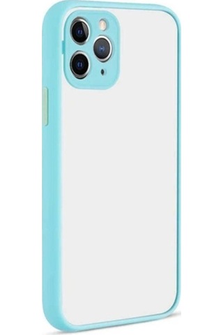 Apple Uyumlu iPhone 11 Pro Kılıf Zore Hux Kapak Turkuaz