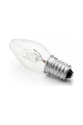 50 Adet Şeffaf Gece Lambası Ampul E14 - 10w C7 5570
