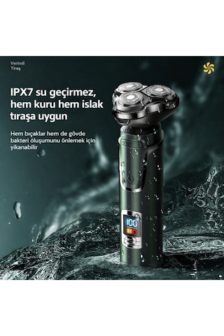 Sportsman Sm-555 Professional 3 Ü 1 Arada Islak/kuru Şarjlı Erkek Bakım Seti