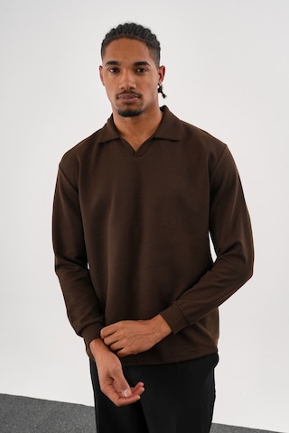 Redline Mellow Oversize Sweatshirt Kahve