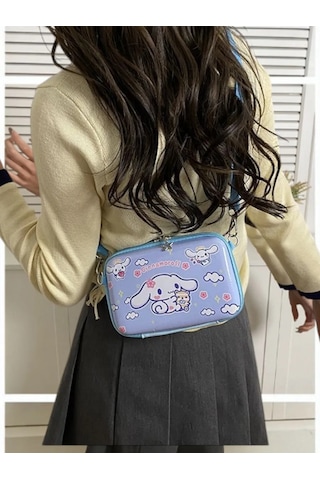 Kuromi Kızlar İçin Omuzdan Crossbody Eklem Omuz Askılı Çanta 404110764 Açık Mavi
