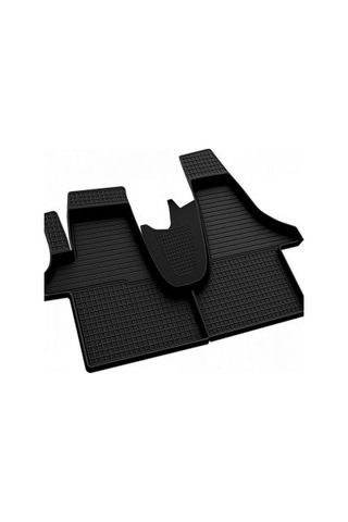 Transporter T7 Havuzlu 4D Araca Özel Paspas Refref Siyah Siyah