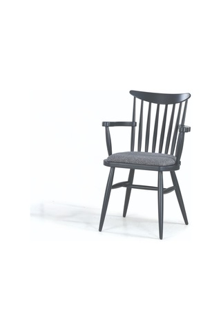 Cotswold Ahşap Kolçaklı Sandalye Ceviz - Kahverengi