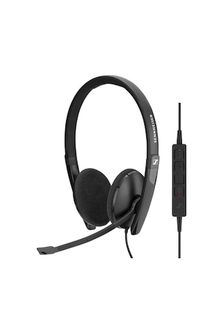 Sennheiser SC-160 USB CTRL Çift Taraflı USB Kablolu Kulak Üstü UC Kulaklığı