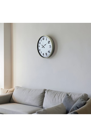 Pure Krem 36 Cm Klasik Duvar Saati Çok Renkli