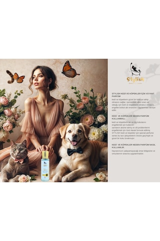 Stylish Kedi Köpekler İçin Exculusive Parfüm Serisi Voyant