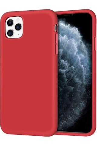 Apple Uyumlu iPhone 11 Pro Max Kilif Velvet Içi Kadife Lansman Silikon 409269746