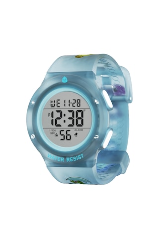 Spovan K01 Erkekler Çocuk Led Aydınlık Su Geçirmez Elektronik Spor İzle Şeffaf Çok Renkli