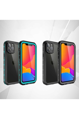 Apple Uyumlu iPhone 13 Pro Max Kilif Su Geçirmez 1-1 Silikon Kapak 522818357