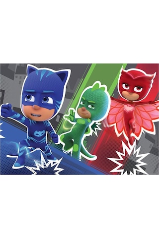 50 Parça Pjmasks Puzzle Yapboz Eğitici