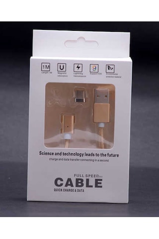 Ardemix Rose Gold Type-c Mıknatıslı Usb Kablo