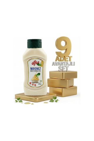 Afia Mayonez 9x500 Gr