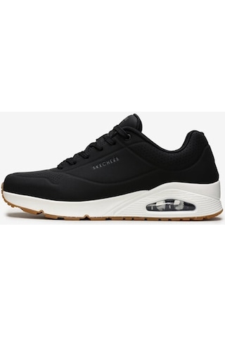Skechers Uno - Stand On Air Erkek Siyah Sneakers 52458 Blk Siyah