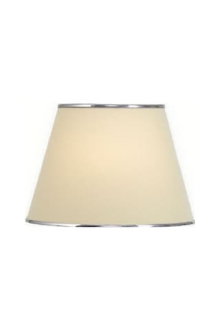 Abajur Şapkası - Yedek Şapka - Abajur Başlığı -kumaş Başlık Ekru