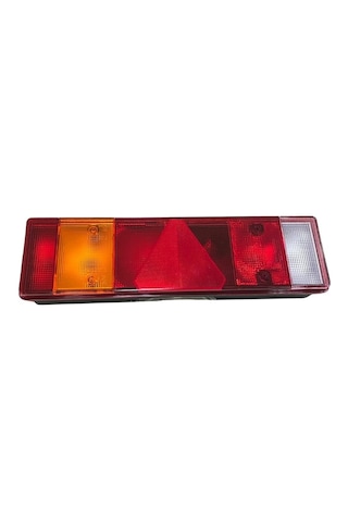Stop Lambası 7-fonksiyon Üçgen Reflektörlü Plakalı Soketli Sol E9