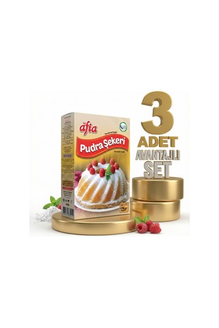 Afia Pudra Şekeri 3x125 Gr