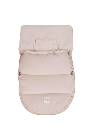 Walking Mum Eco Mum Kundak Bebek Arabası Battaniyesi Apricot Pembe