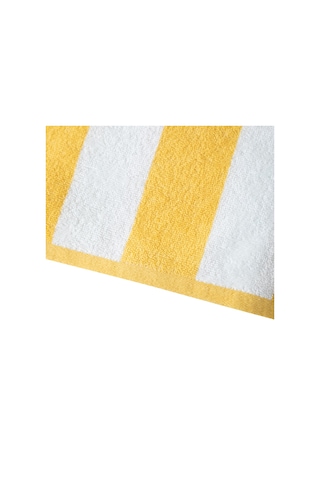 Mudo Home Nova Plaj Havlusu Sarı Beyaz 80x160 696123