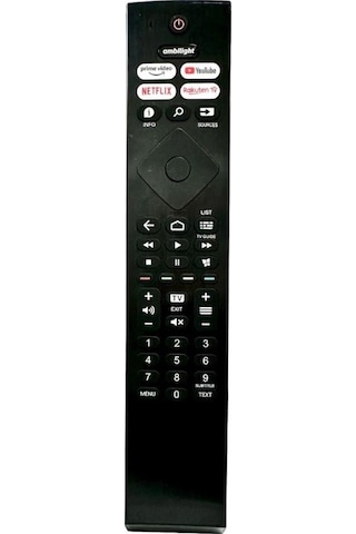 Phılıps 50pus8506/62 Android Led Tv Uyumlu Kumanda - Ses Komutsuz