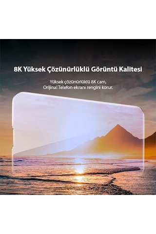 Baseus Crystal Apple iPhone 15 Uyumlu Full Anti Mavi Işık Ekran Koruyucu 2 Ad