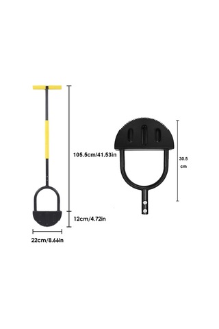 Sones Açık Hava Patio Manuel Kenar Küreği Ev Bahçe Çim Kenar Aracı, Stil: Keskin V Kenar