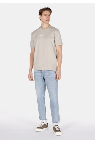 Colin's Colins Comfort Fit Yuvarlak Yaka Düz Erkek Bej Kısa Kol Tişört Cl1071872 Q1.v1 Beı Bej