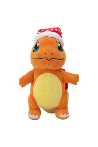 Pokemon Pelüş Figür 20 Cm Yılbaşı Seri Charmander Çok Renkli
