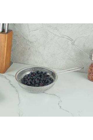 S/s Protools 21cm Saplı Süzgeç Metalik