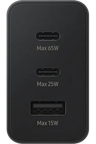 Samsung Uyumlu Ep - T6530 Type C & Type A Hızlı Şarj Aleti Üçlü (65W - 2