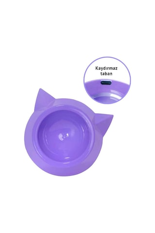 Mio Kulaklı Plastik Kedi Mama Kabı 200 ml
