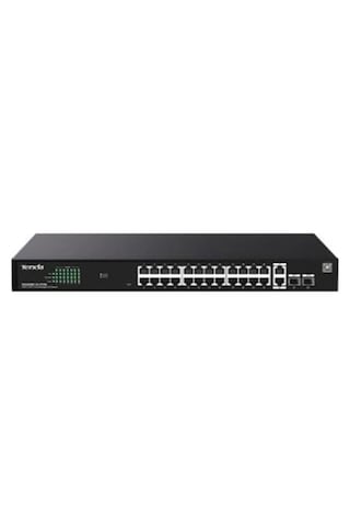 Tenda Teg2228p-24-410w 24 Port 10-100-1000 + 2 Port Sfp + 2 Port Uplink Cloud Yönetilebilir Kdo