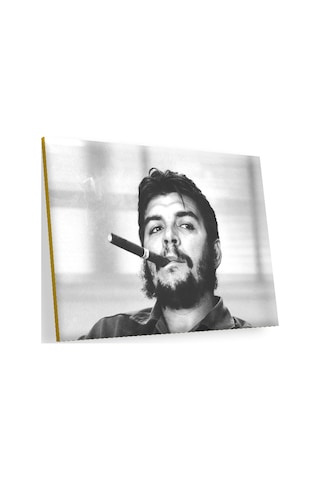 Cakasepetim Che Guevara Ve Purosu Sb Ahşap Mdf Tablo