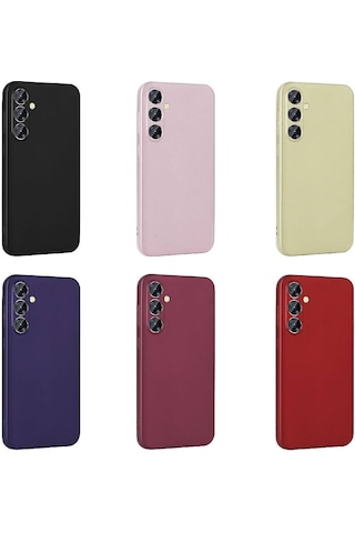 Zore Galaxy S24 Plus Uyumlu Premier Silikon Kılıf-siyah Siyah