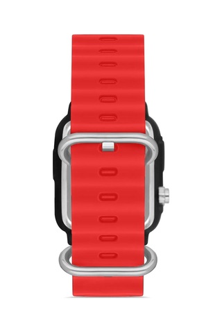 Kırmızı Silikon Unisex Dijital Led Kol Saati Apwr033310