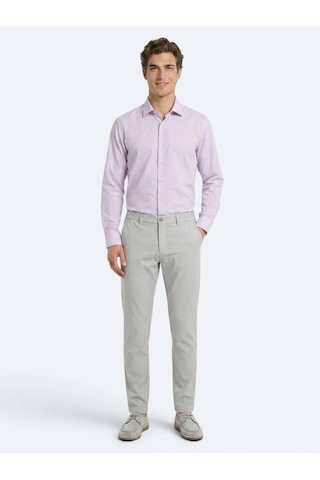 Kip Taş Dokuma Jogging Fit Casual Pantolon
