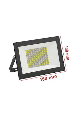 Şanled 50 Watt Beyaz Işık 4500 Lumen Smd Led Projektör Tekli