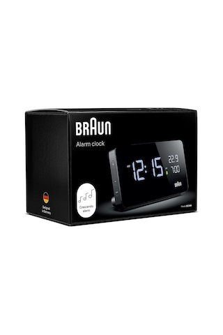 Braun Bc20beu Siyah Dijital Alarmlı Masa Saati Brn.bc20beu