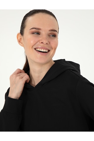 Pierre Cardin Kadın Siyah Sweatshirt 50308067-vr046 Siyah