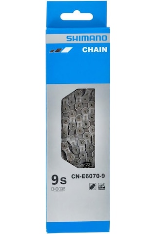 Shimano Cn-e6070-9 Steps Zincir 9v 126l Çok Renkli