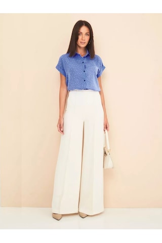 Kornet Kısa Kollu Parti Bluzu 86761367