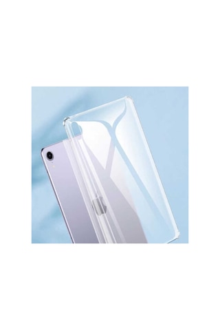 Apple Ipad Mini 6 2021 Ile Kılıf Köşeleri Korumalı Şeffaf Dayanıklı Tablet Kılıfı Arka Kapak