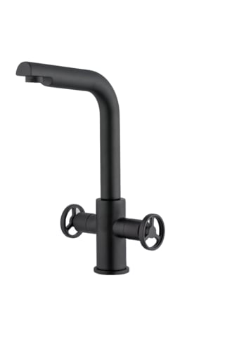 Vistablack Lavabo Bataryası Siyah Siyah