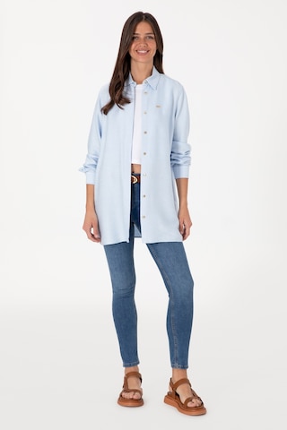 U.s. Polo Assn. Kadın Açık Mavi Gömlek Tunik Dokuma 50306411-vr003 Acık Mavı
