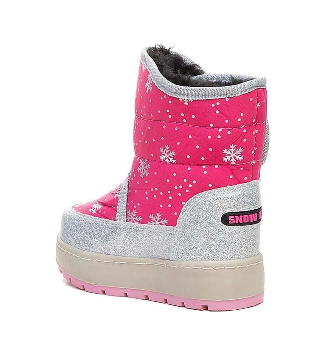 Tuğba Ortopedi 70 Bebek İçi Kürklü Kar Botu Gümüş
