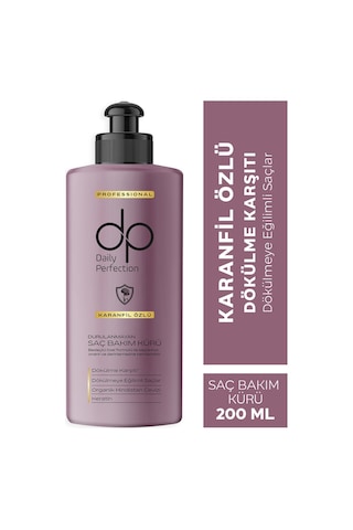 Dp Daily Perfection Karanfil Özlü Durulanmayan Saç Bakım Kürü 200 ML