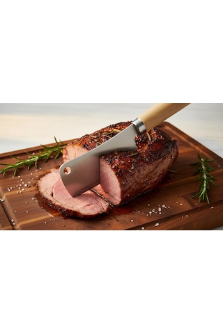 İtalyan Tasarım Ahşap Saplı Mini Satır Bıçak 5- Adet Resteurant Cafe Resteurant Renkli