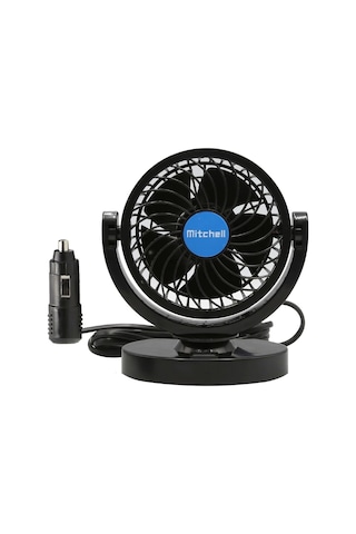 Mitchell Hx-t305 12v 4 İnç Hızkı Turbo Gibi Araç Fanı Araç Vantilatör Serinliğin Yeni Adı