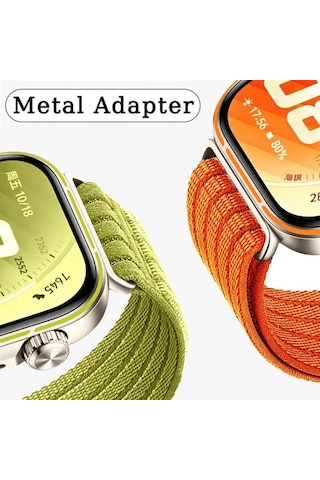 Huawei Watch Fit 5/ Fit 5 Pro/ Fit 4/ Fit 4 Pro/ Fit 3 Kordon Hafif Hasır Dokuma Havalandırmalı Band Fit 5 Pro Lansman