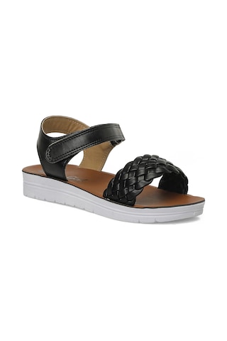 I Cool Jenna F Siyah Kız Çocuk Sandalet 000000000102252431